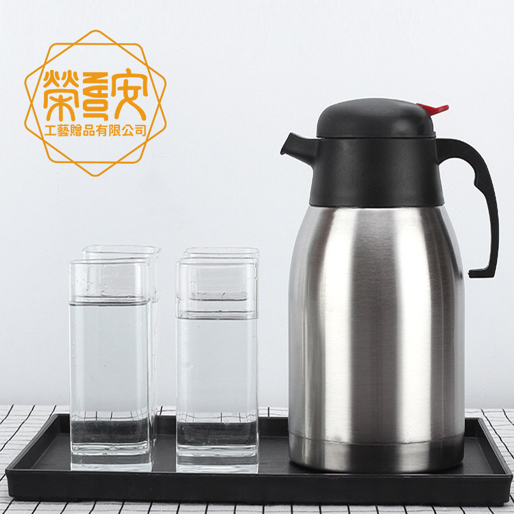 【印圖印字｜品牌加工】不鏽鋼保溫水壺｜多用途大容量咖啡壺1500ml