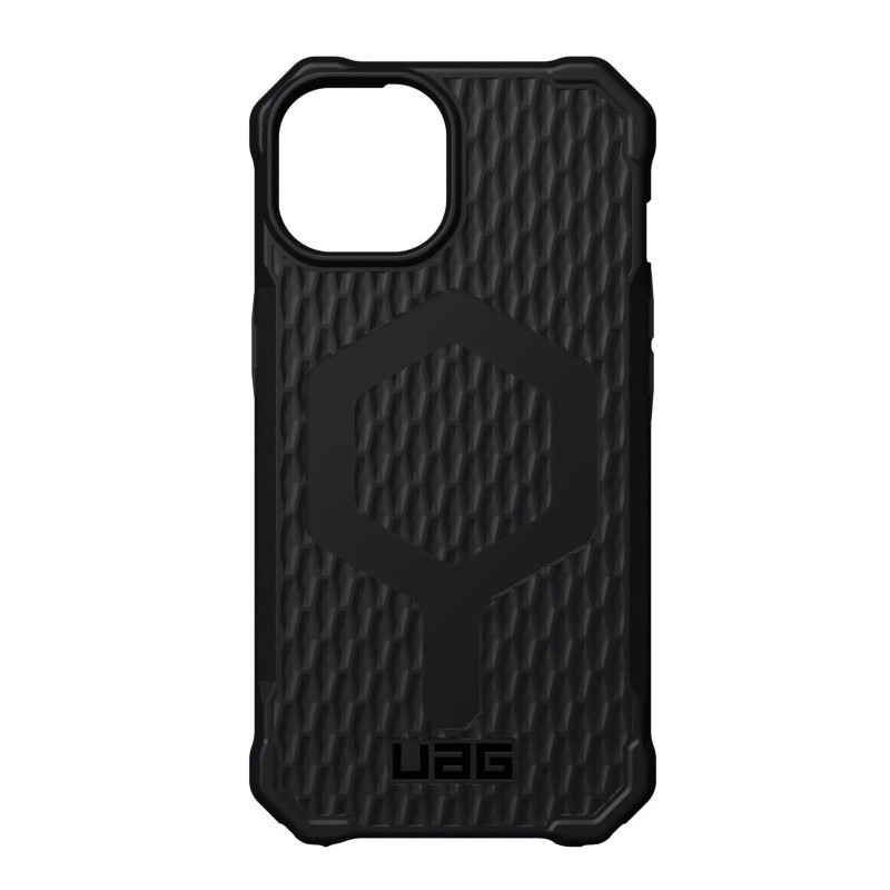 黑-UAG 兼容磁吸耐衝擊輕量保護殼 iPhone 14+