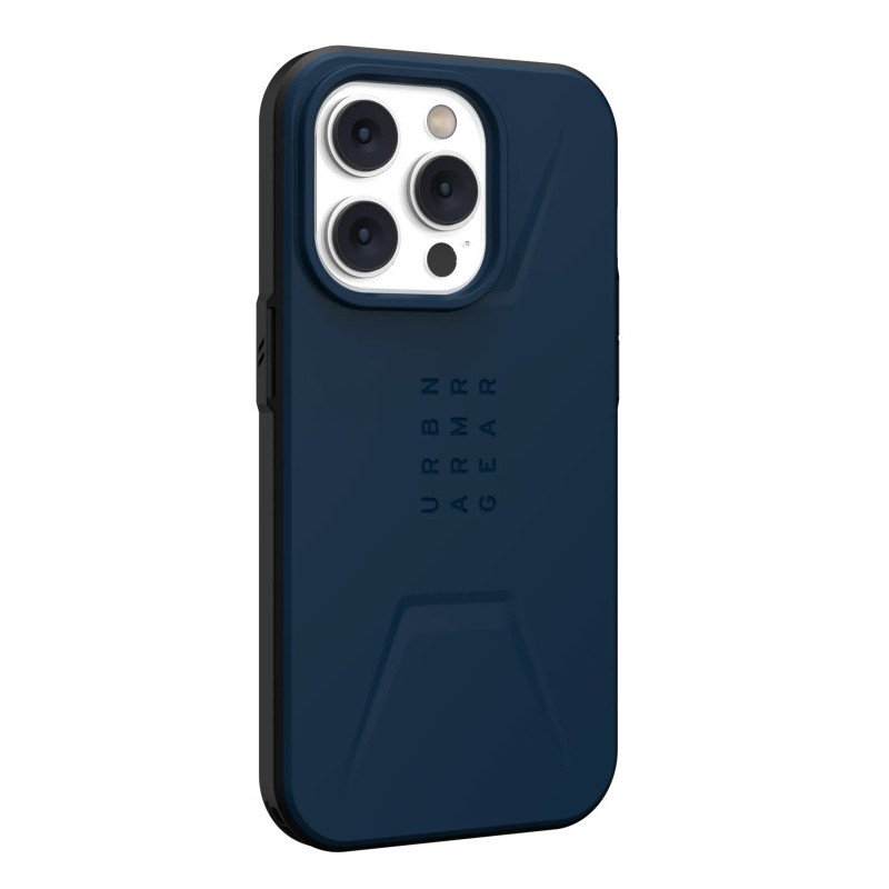 藍-UAG 兼容磁吸耐衝擊簡約保護殼 iPhone 14 Pro