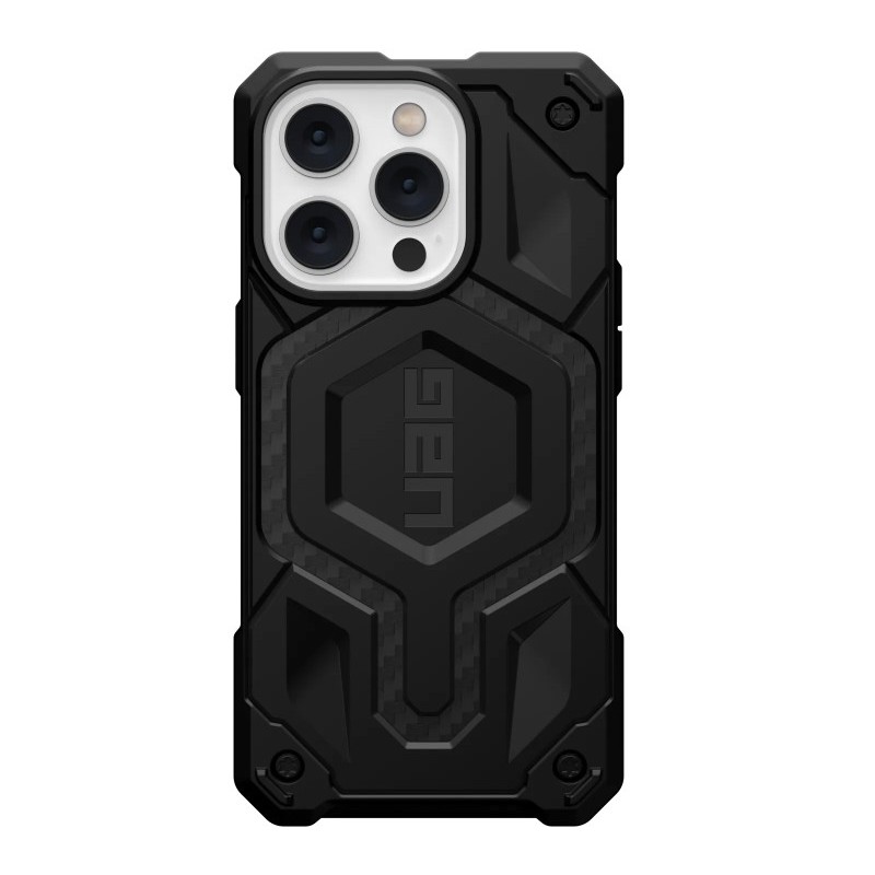 碳黑-UAG 兼容磁吸頂級版耐衝擊保護殼 iPhone 14 Pro