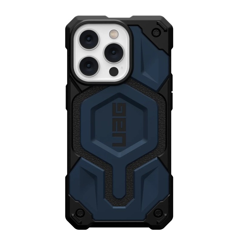 藍-UAG 兼容磁吸頂級版耐衝擊保護殼 iPhone 14 Pro