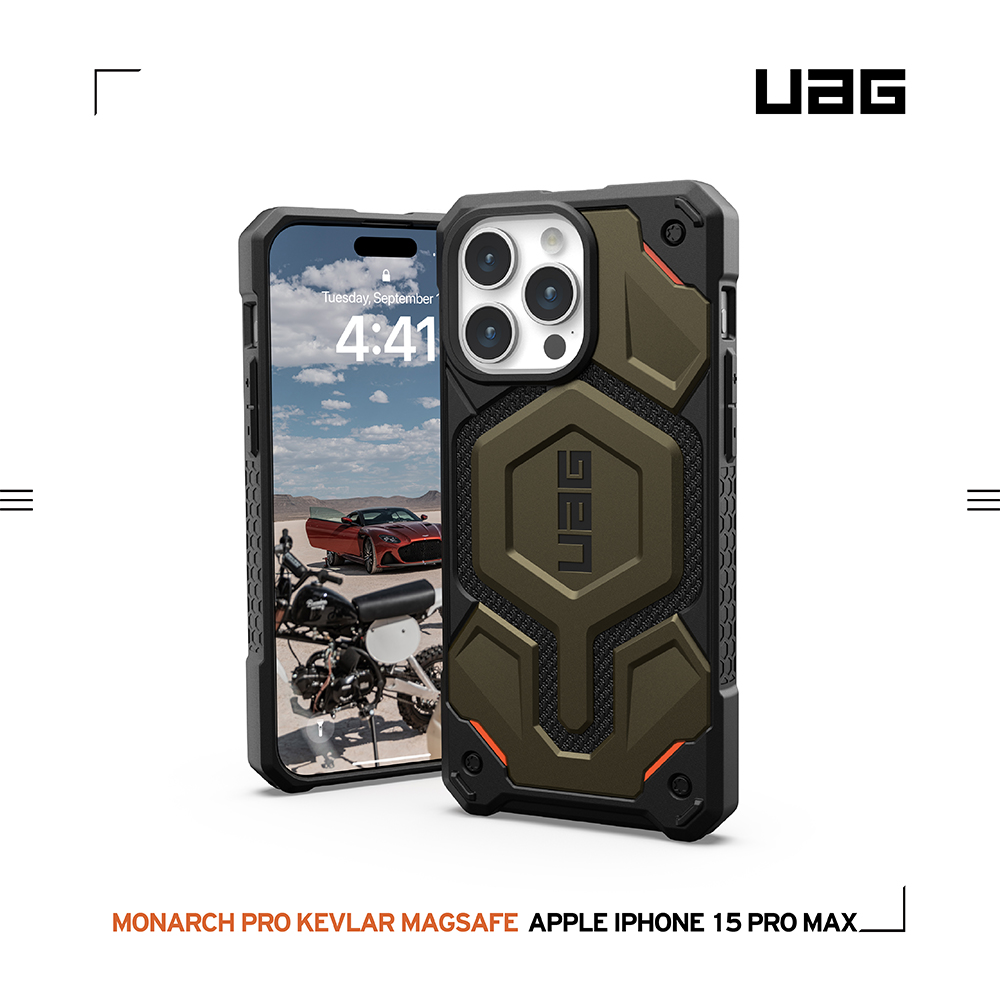 軍用綠-UAG (磁吸)頂級(特仕)款 iPhone 15Pro Max 6.7吋