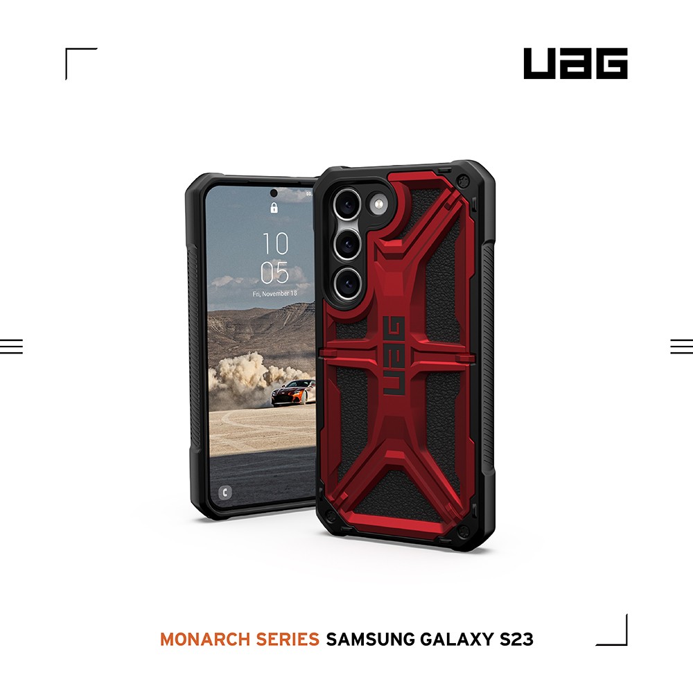 紅金-UAG Galaxy S23頂級版耐衝擊保護殼