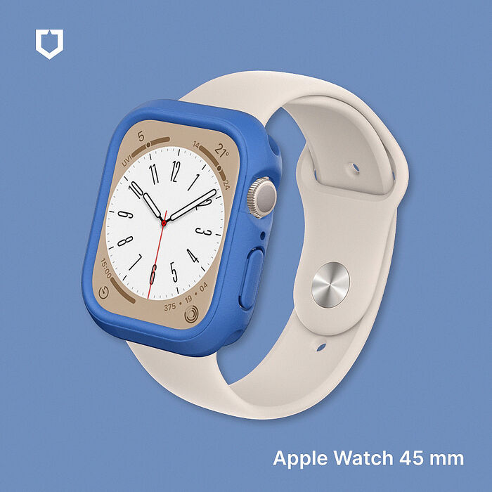 鈷藍-犀牛盾Apple Watch 45 mm防摔保護殼