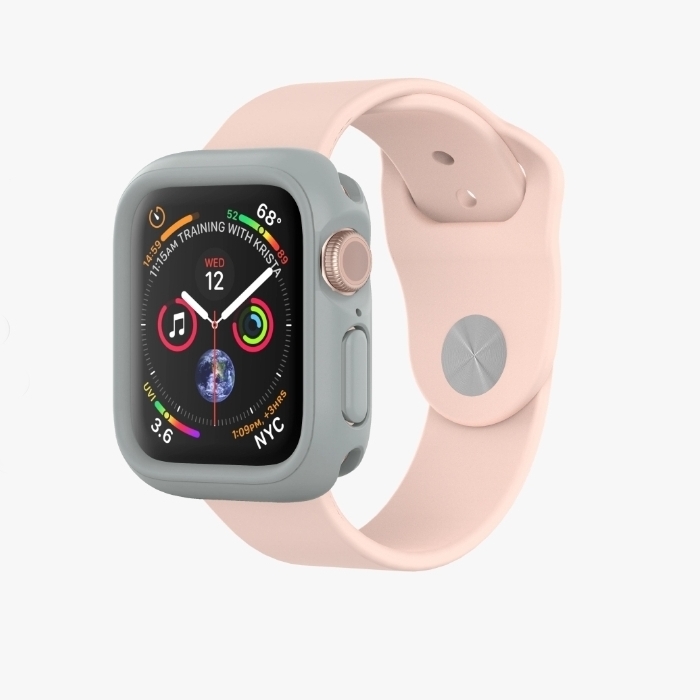 淺灰 犀牛盾Apple Watch S1/s2/s3 42mm 防摔保護殼