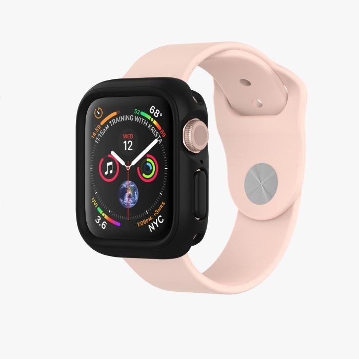 黑 犀牛盾Apple Watch S1/s2/s3 42mm 防摔保護殼