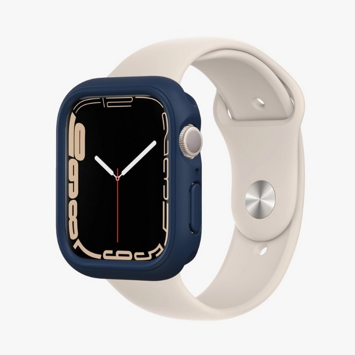 海軍藍 犀牛盾Apple Watch S7 41mm 防摔保護殼