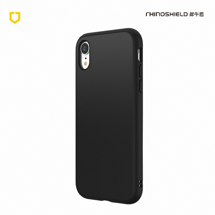 黑 iPhone XR 經典款-背蓋犀牛盾 RS-P1-XR-BK