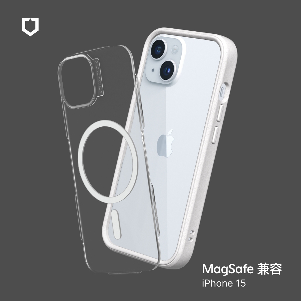 白犀牛盾Mod NX ((MagSafe 兼容)- i15 RS-MM-15-W