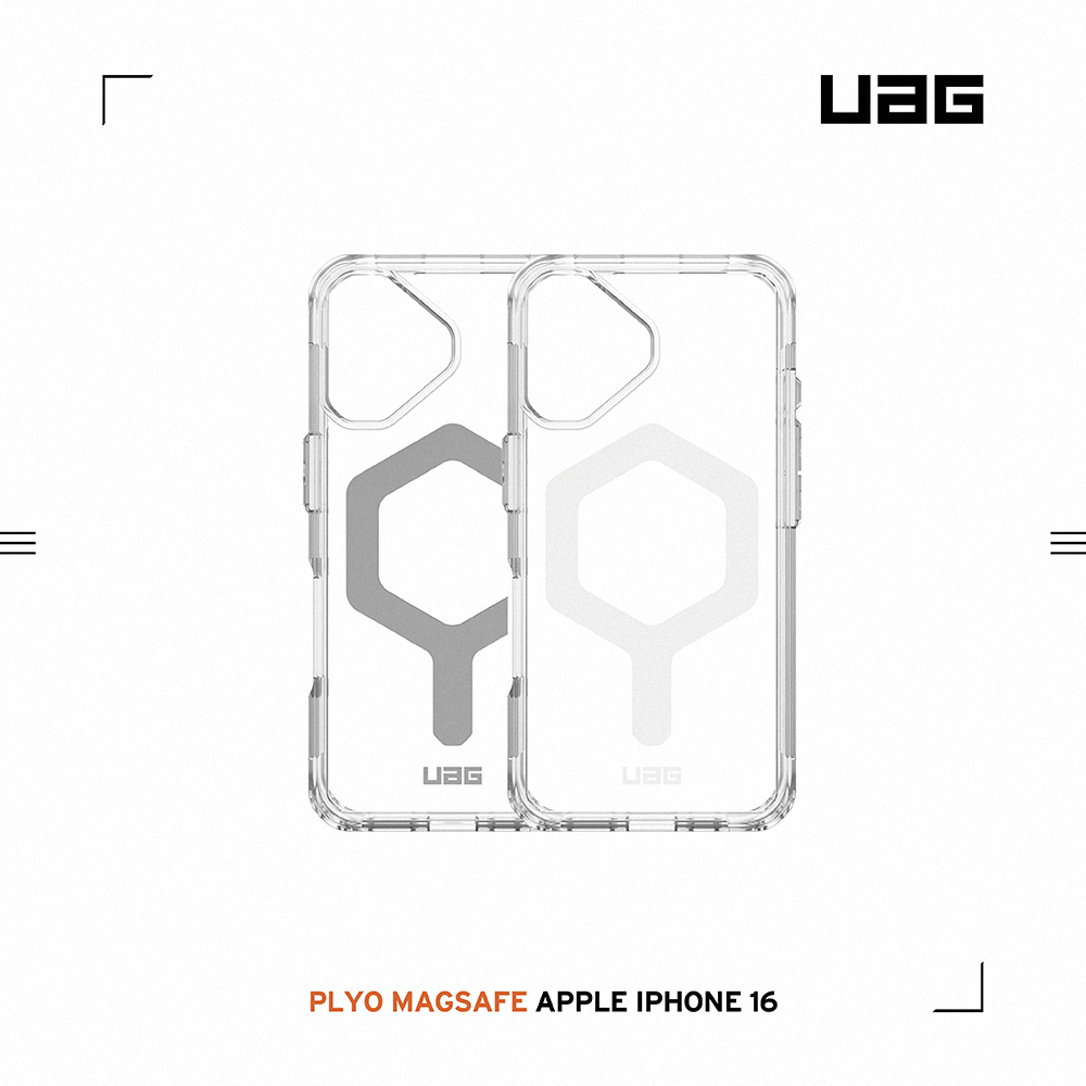 極透明-UAG 磁吸全透款-iPhone 16Plus (6.7