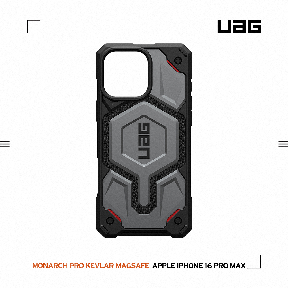 軍用灰-UAG 磁吸頂級(特仕)版款-iPhone 16 ProMax(6.9