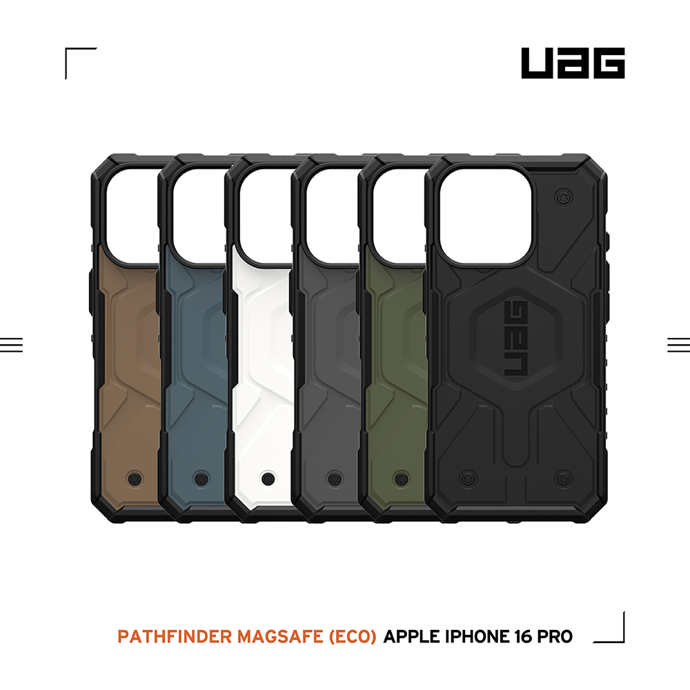 白-UAG 磁吸經典款-iPhone 16 Pro (6.3