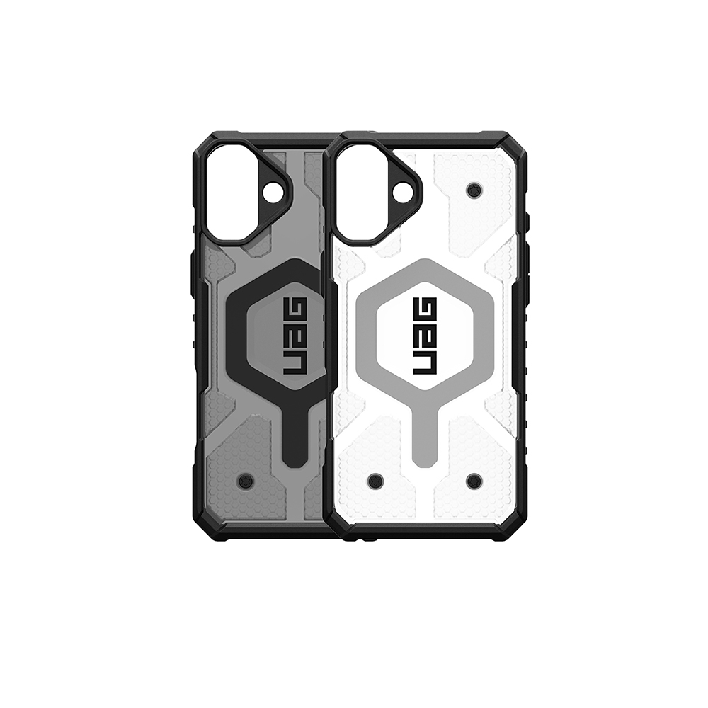 透明(灰圈)-UAG 磁吸經典款-iPhone 16 Plus (6.7