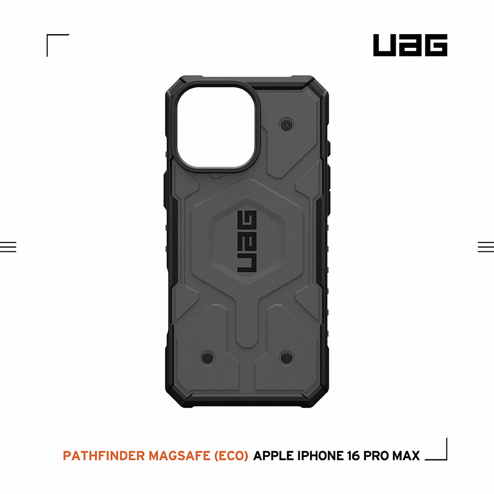 灰-UAG 磁吸經典款-iPhone 16 ProMax (6.9