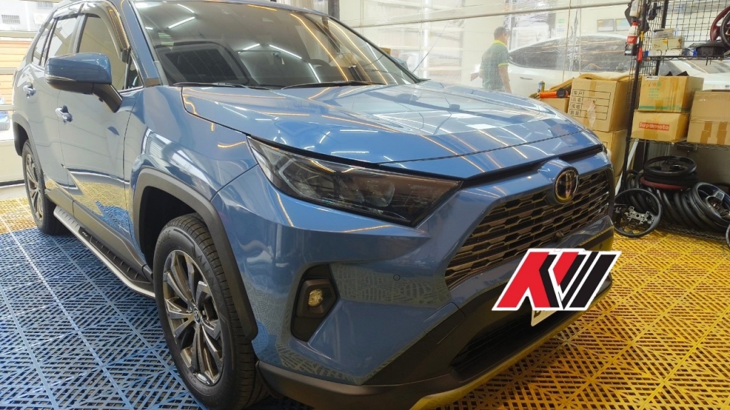 RAV4前後燈膜熏黑