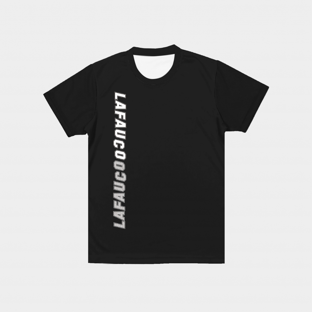 LAFAUCO字Tee_醇黑