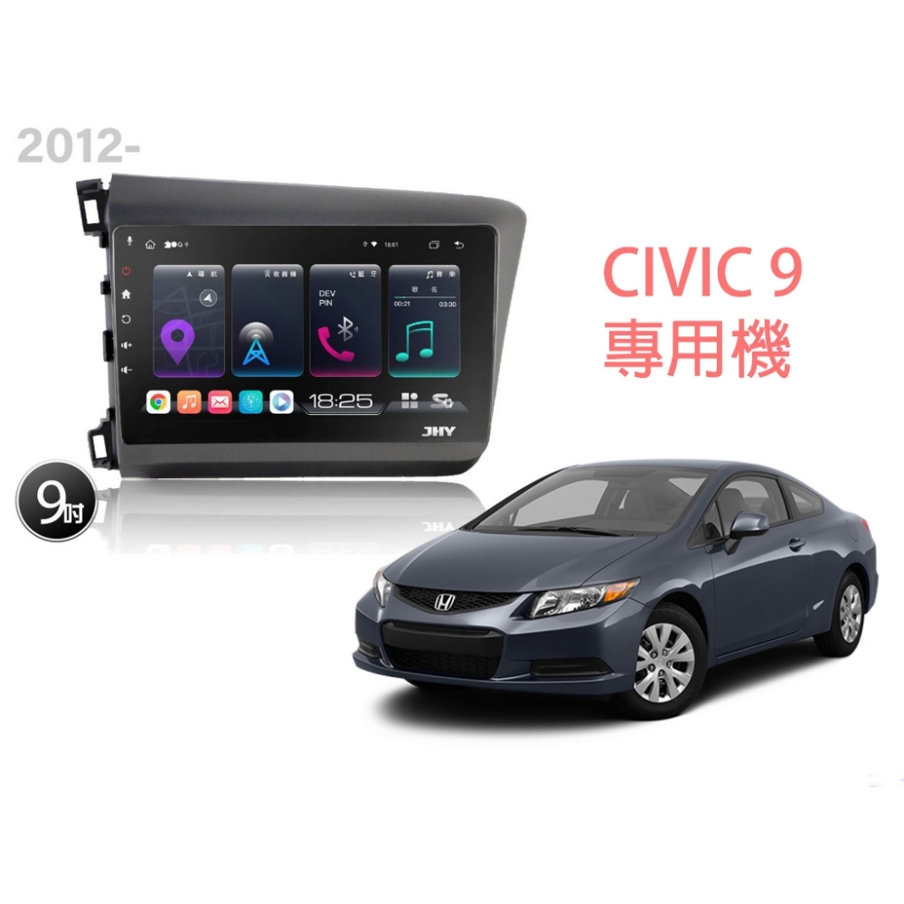 桃園-中壢 JHY S系列 12CIVIC9專用 高速8核