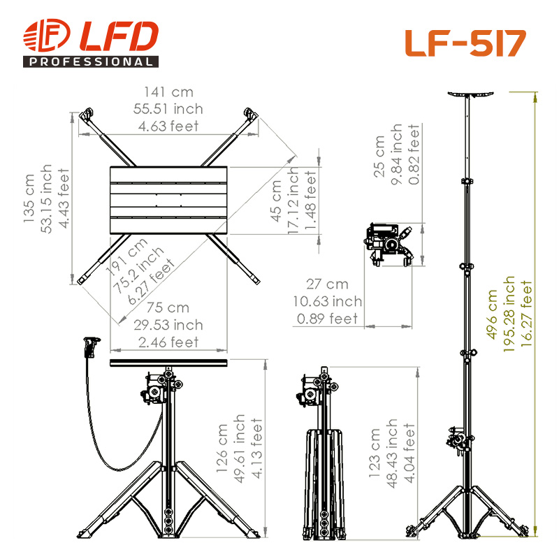 便攜式升降機 LF-517