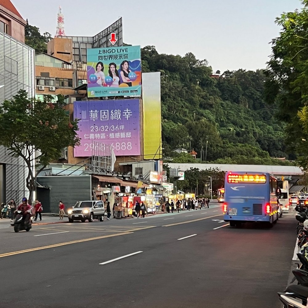 GC-A-0010A  台北 基河路 士林夜市 劍潭捷運