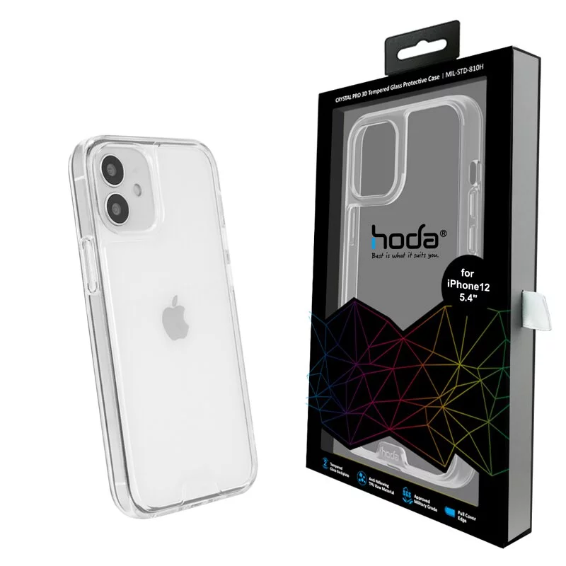 晶石玻璃軍規防摔保護殼 for iPhone 12 系列 | hoda®