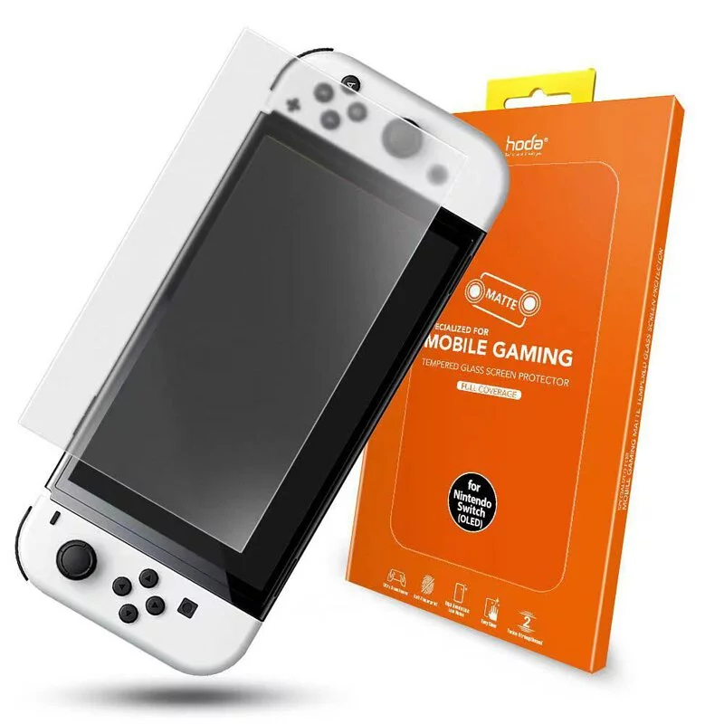 霧面玻璃保護貼 for Nintendo Switch OLED 任天堂 | hoda®