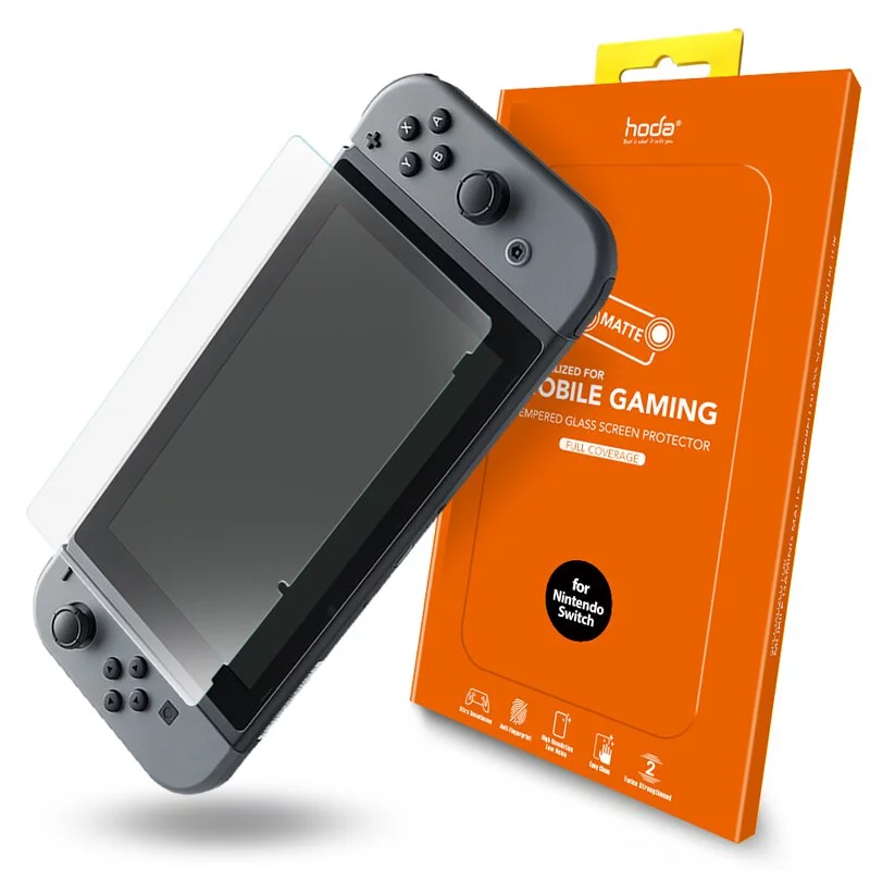 霧面玻璃保護貼 for Nintendo Switch 任天堂 | hoda®