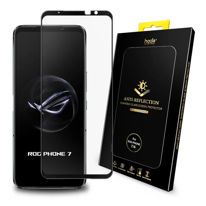 AR抗反射玻璃保護貼 for ASUS Rog Phone 7/6/5 系列 | hoda®