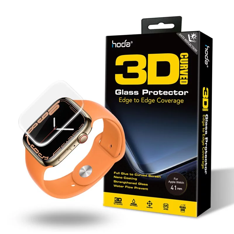 AR抗反射玻璃保護貼 Apple Watch 45 / 41mm | hoda®