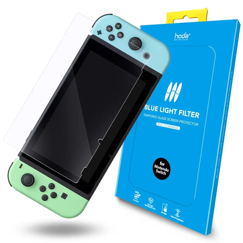抗藍光玻璃保護貼 for Nintendo Switch 任天堂 | hoda®