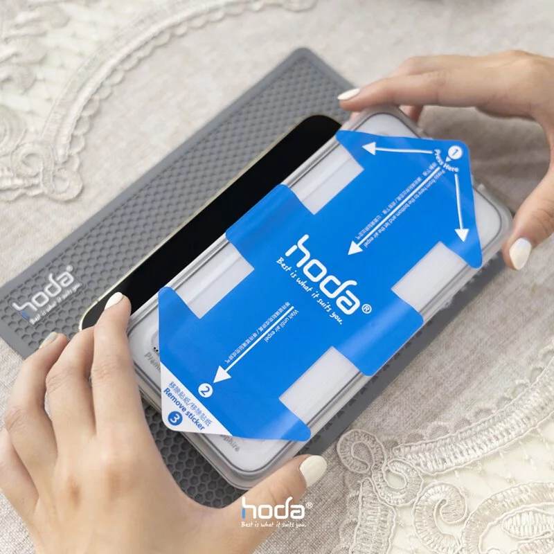 藍寶石螢幕保護貼 for iPhone 13 系列 附貼膜神器 | hoda®