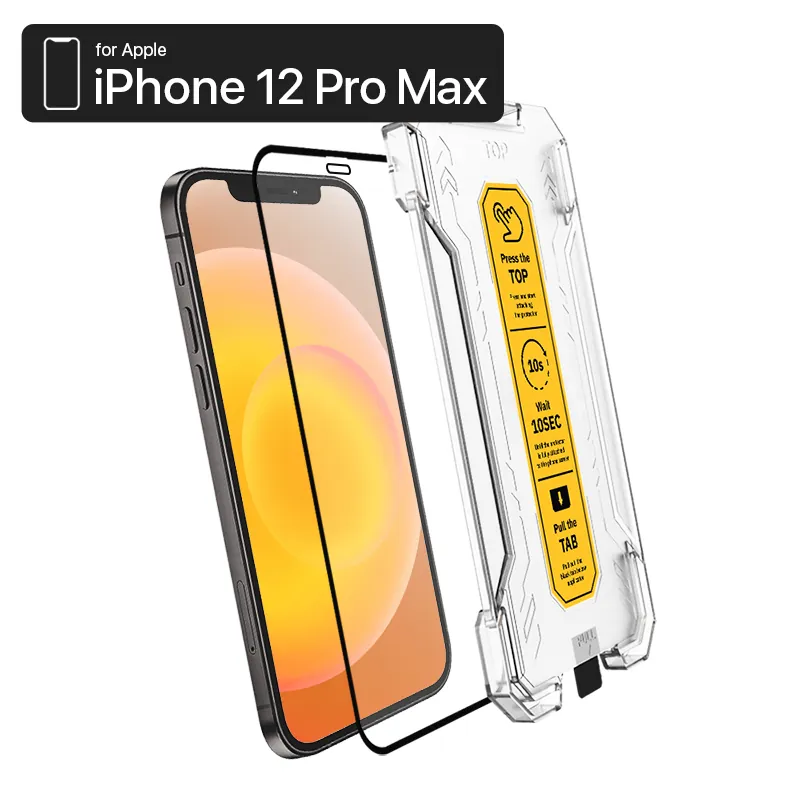 【 iPhone 12 Pro Max 螢幕保護貼】ZIFRIEND 零失敗透視貼