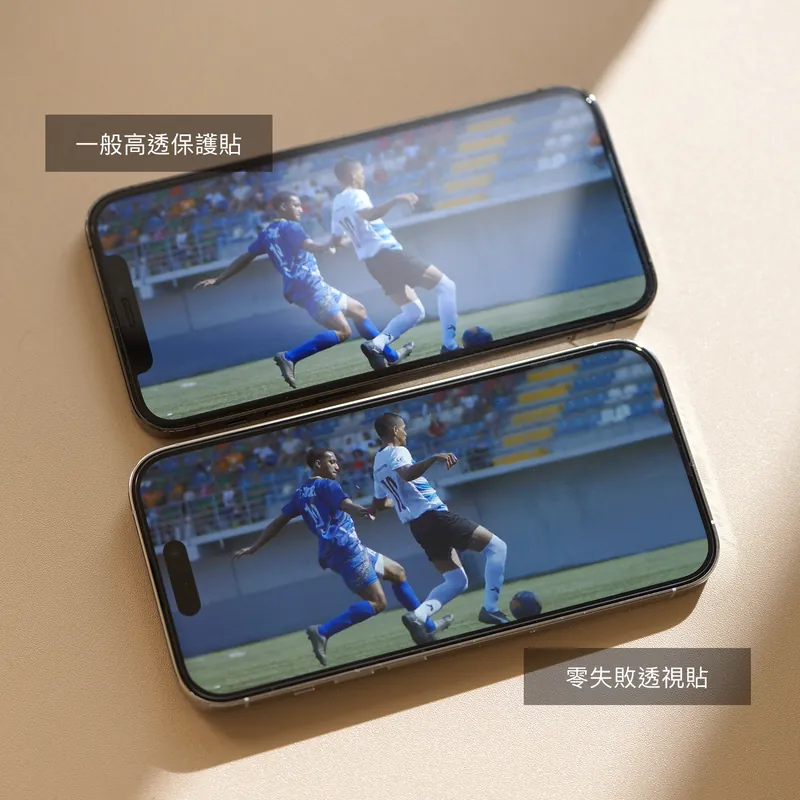 【 iPhone 13/13 Pro螢幕保護貼】ZIFRIEND 零失敗透視貼