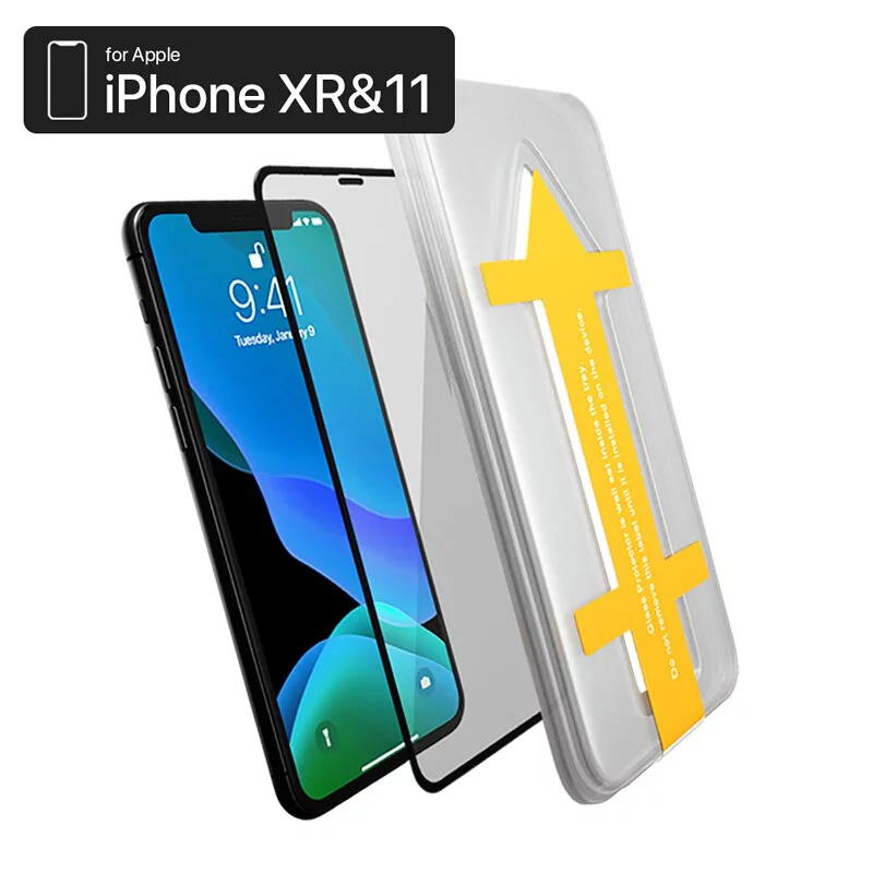 【 iPhone XR/11 螢幕保護貼】ZIFRIEND 零失敗舒視貼