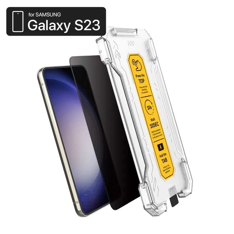 【 Galaxy S23 螢幕保護貼】ZIFRIEND 零失敗隱視貼