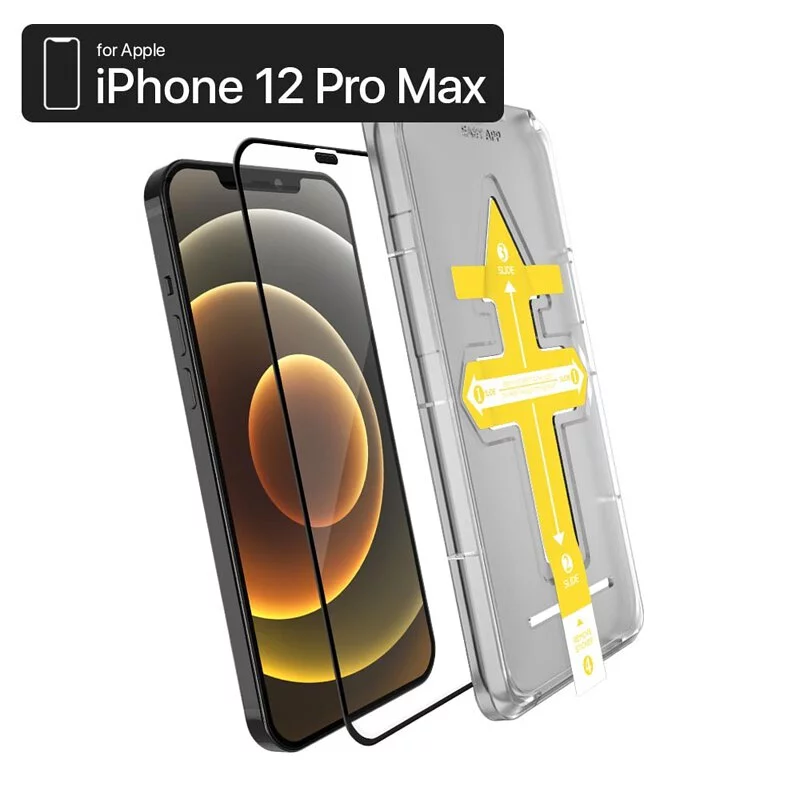 【 iPhone 12 Pro Max 螢幕保護貼】ZIFRIEND 零失敗薄晶貼