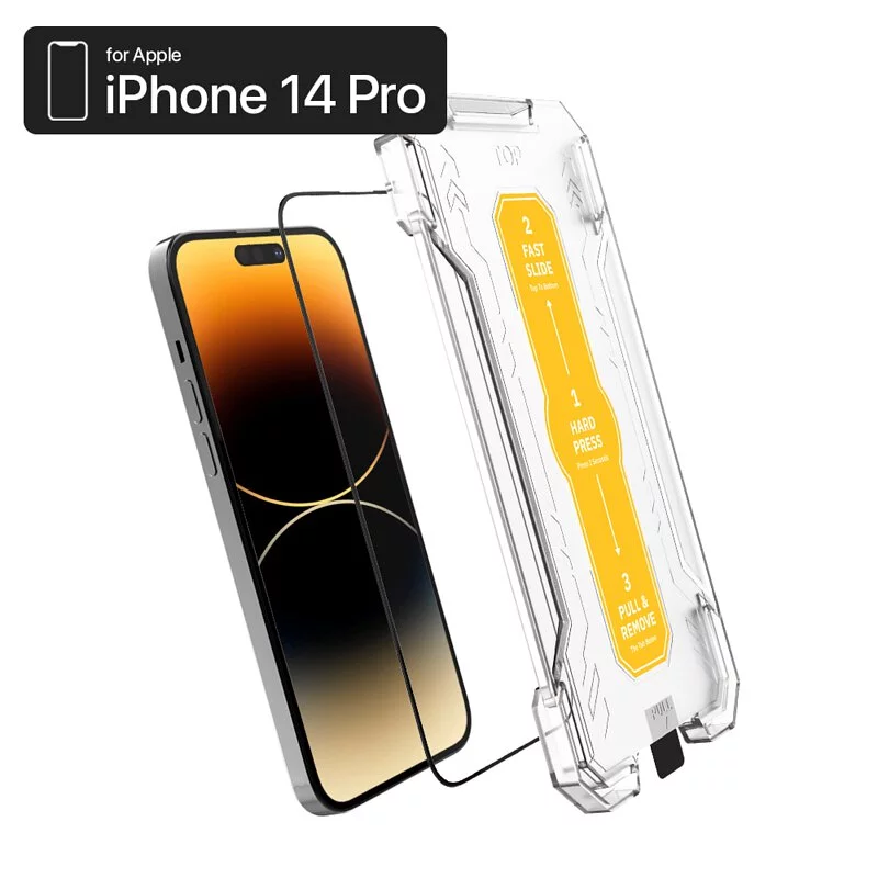 【 iPhone 14 Pro 螢幕保護貼】ZIFRIEND 零失敗薄晶貼