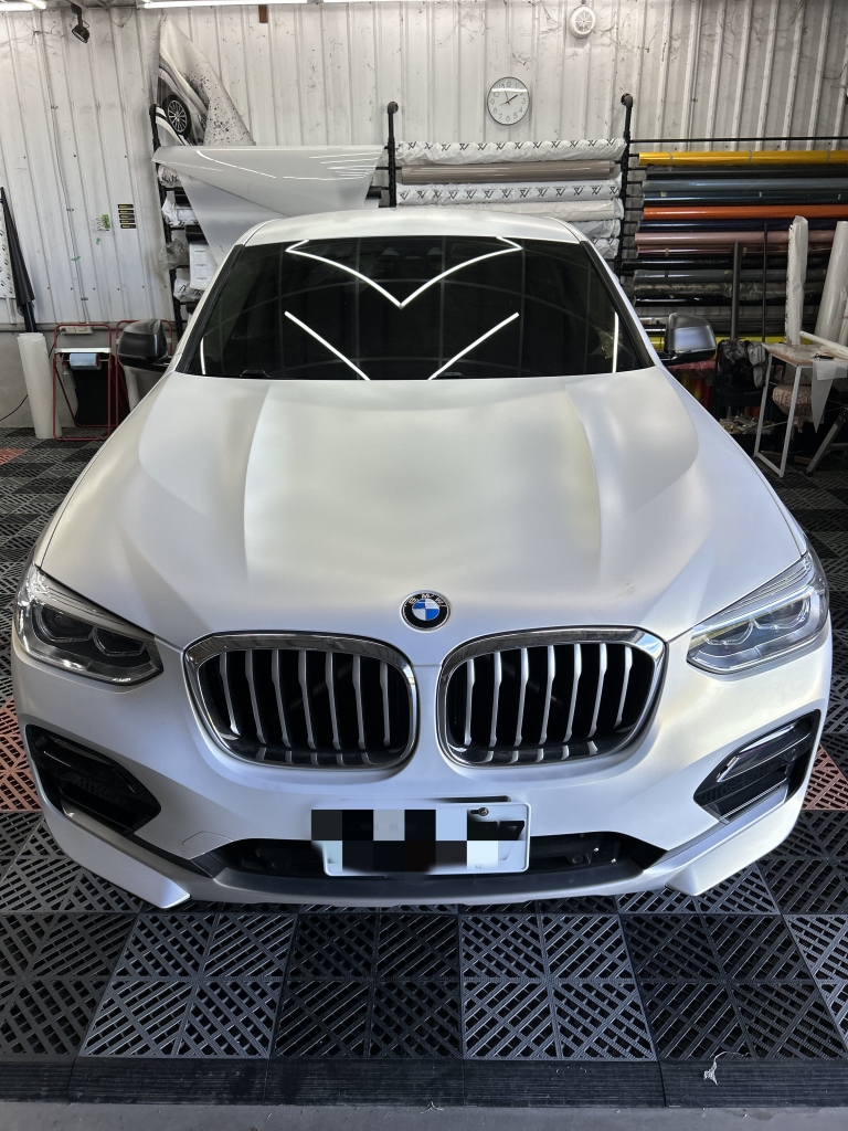 BMW X4 白變金 | 台南車體改色