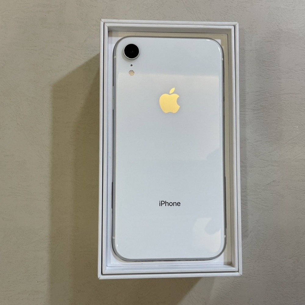 「二手精選」iPhone XR 128G 白色-電池79%