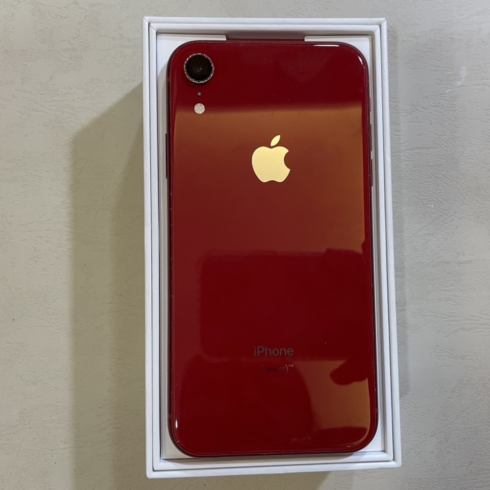 「二手精選」iPhone XR 128G 紅色-電池79%