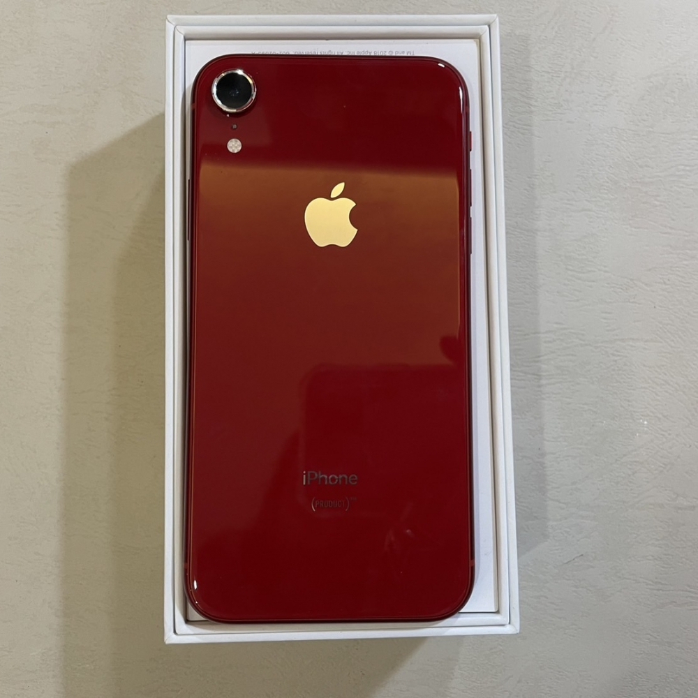 「二手精選」iPhone XR 128G 紅色-電池84%