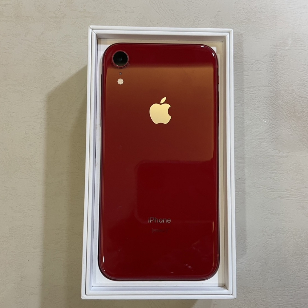 「二手精選」iPhone XR 64G 紅色-電池87%