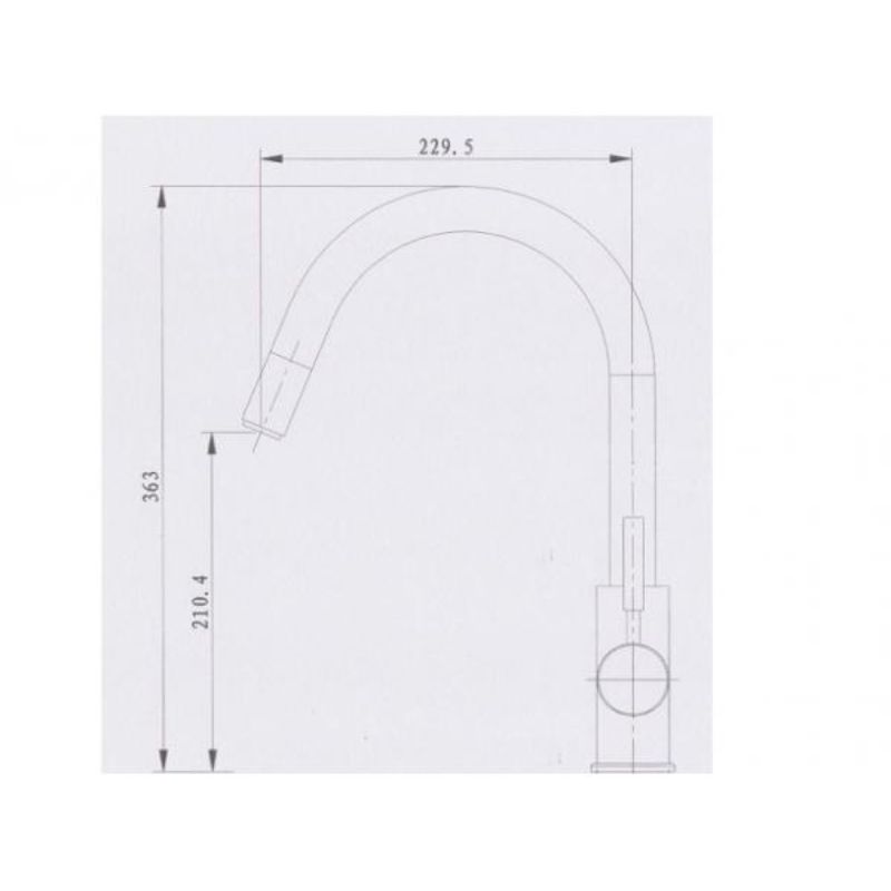 ART-80196不鏽鋼廚房伸縮龍頭