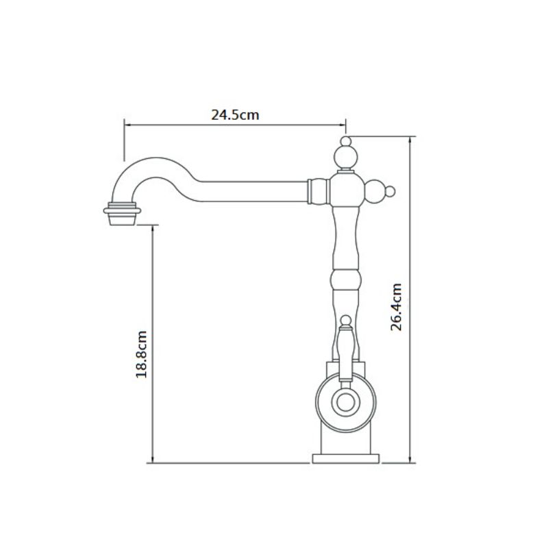 ART-7000OB霧面古銅廚房龍頭