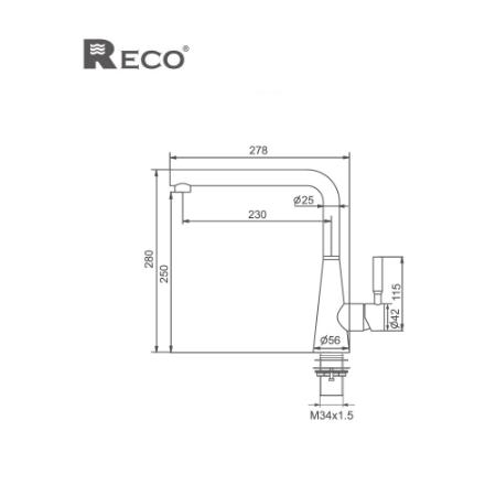 RECO 101870-GS 鈦灰