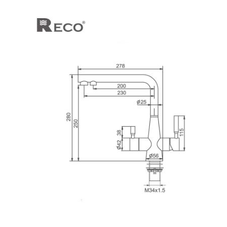 RECO 102870-GS 鈦灰