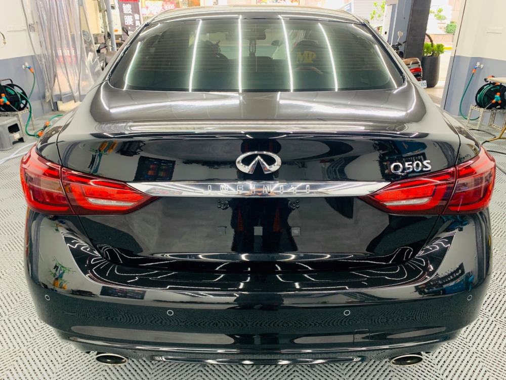 INFINITI Q50S 優質鍍膜+頂級犀牛皮-高雄汽車貼膜