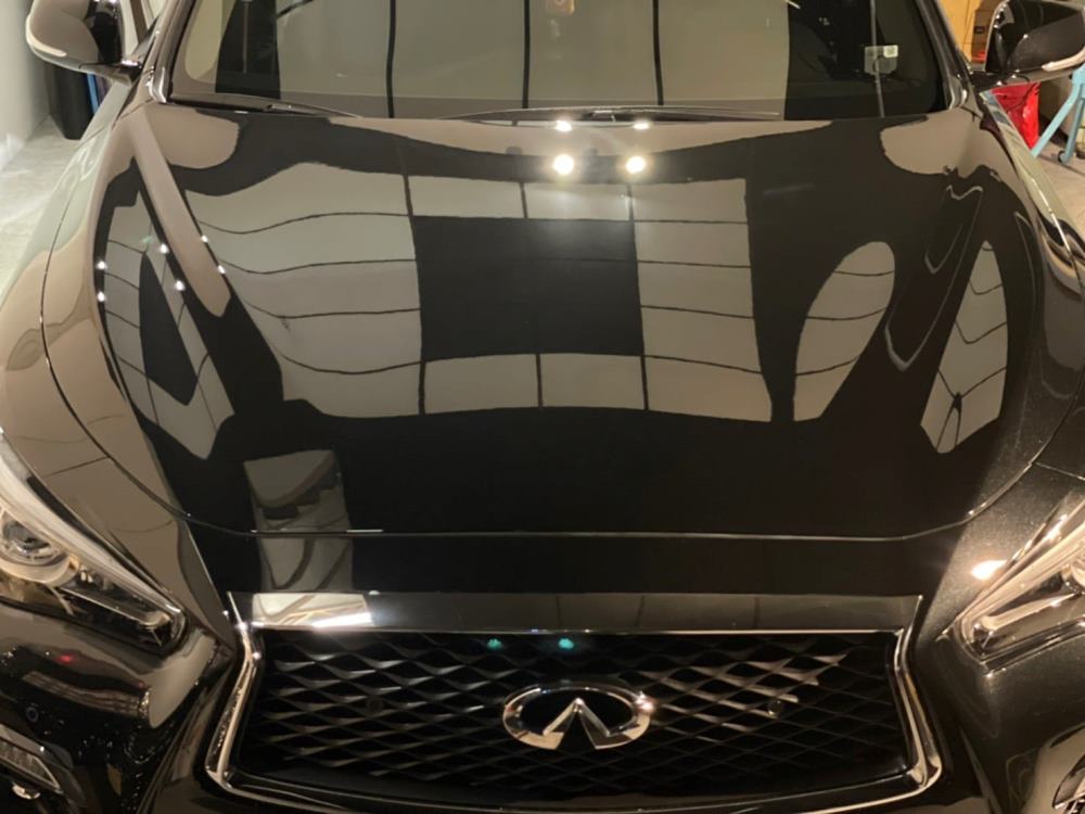 INFINITI Q50S 優質鍍膜+頂級犀牛皮-高雄汽車貼膜