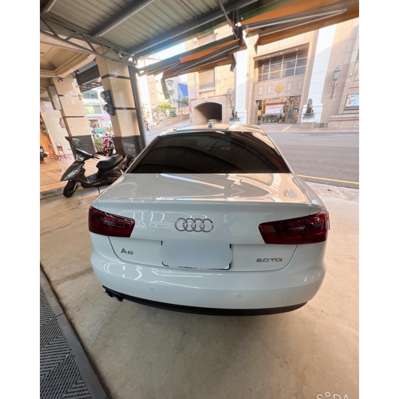 Audi A6 迎風面貼膜+全車3M陶瓷鍍膜