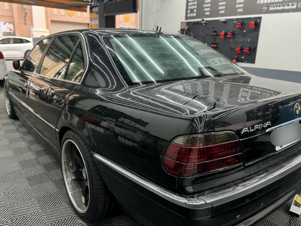 BMW E38 735iL 全車隔熱紙更換