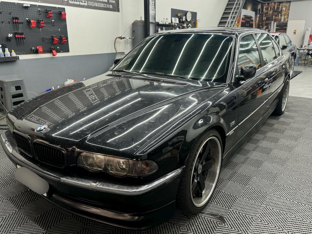 BMW E38 735iL 全車隔熱紙更換